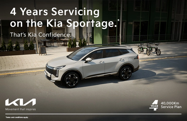 Sportage 4 Year Servicing Offer